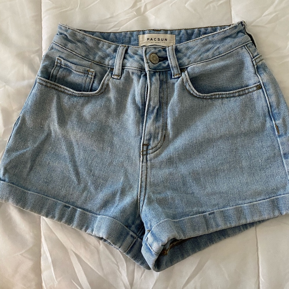 High Waisted Jean Shorts